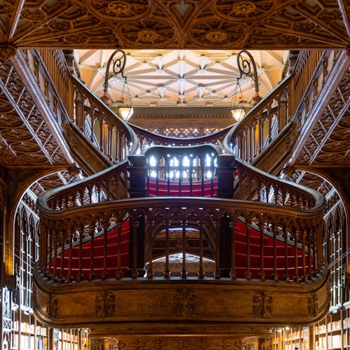 Livraria Lello: Golden admission ticket + book
