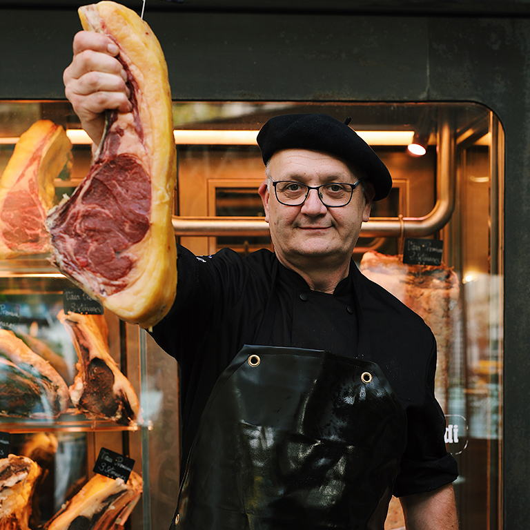 Hamaiketako menu, the Basque lunch in Sagardi Argentería