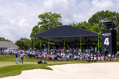 Front-row views on 18