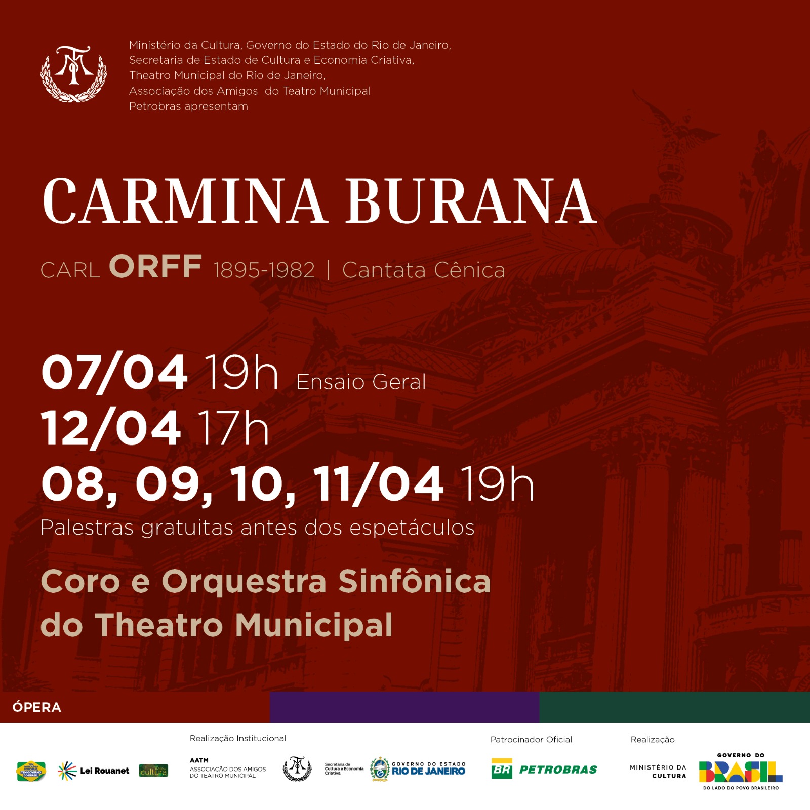 “Carmina Burana” Cantata Cênica