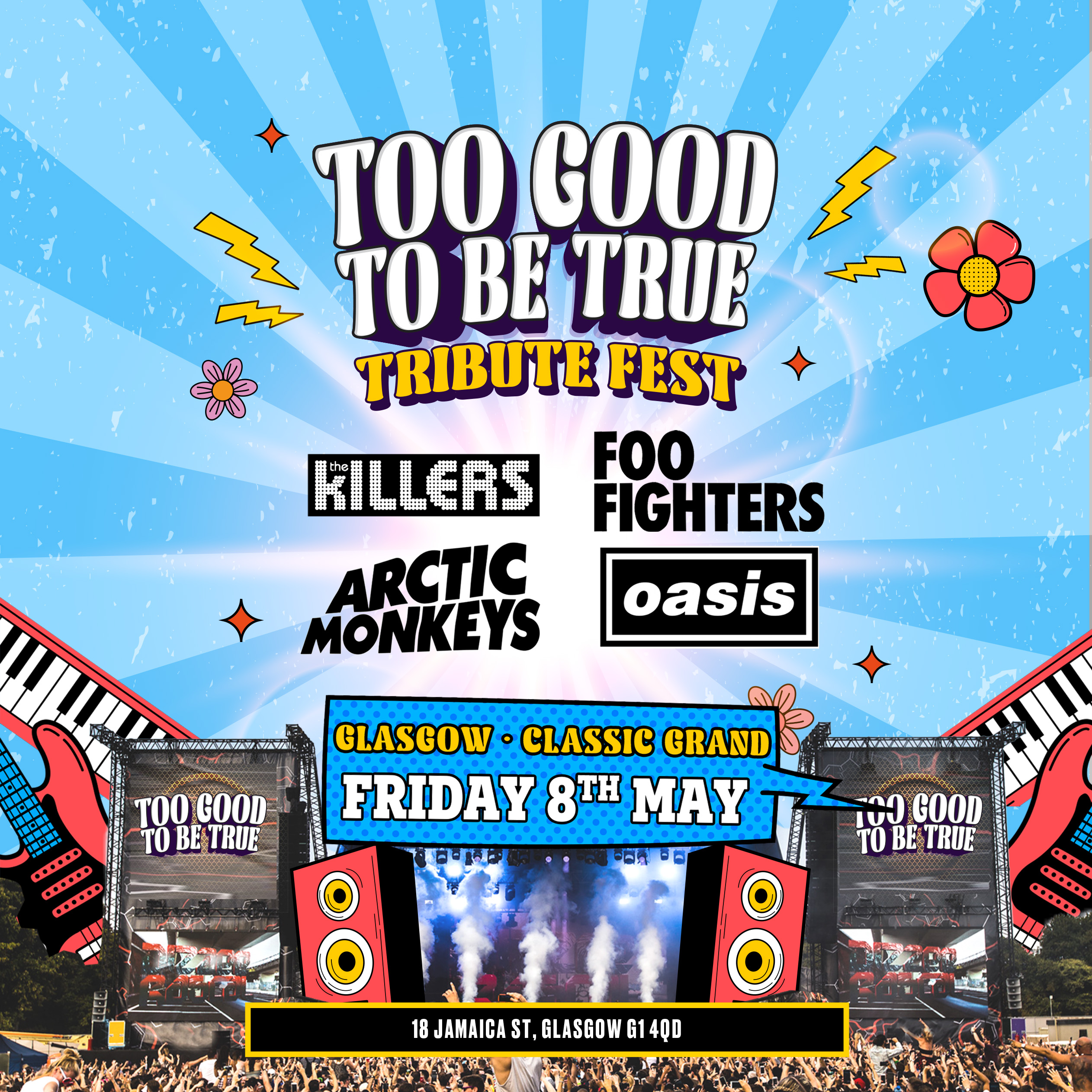Tribute Fest Is Coming To Glasgow!