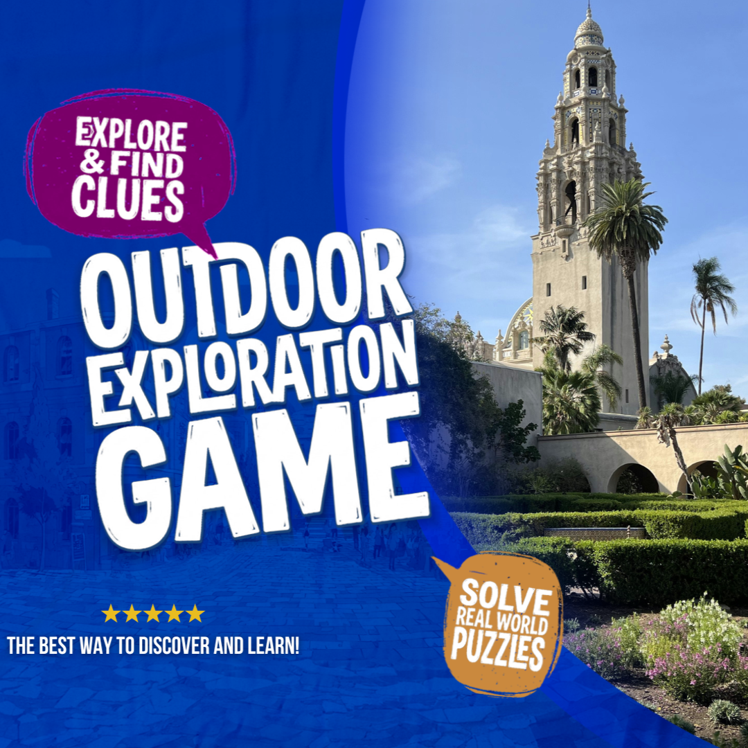 San Diego: Balboa Park Adventure Outdoor Exploration Game