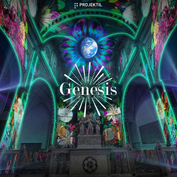 PROJEKTIL presents: GENESIS, eine immersive Lichtshow in Neu-Ulm