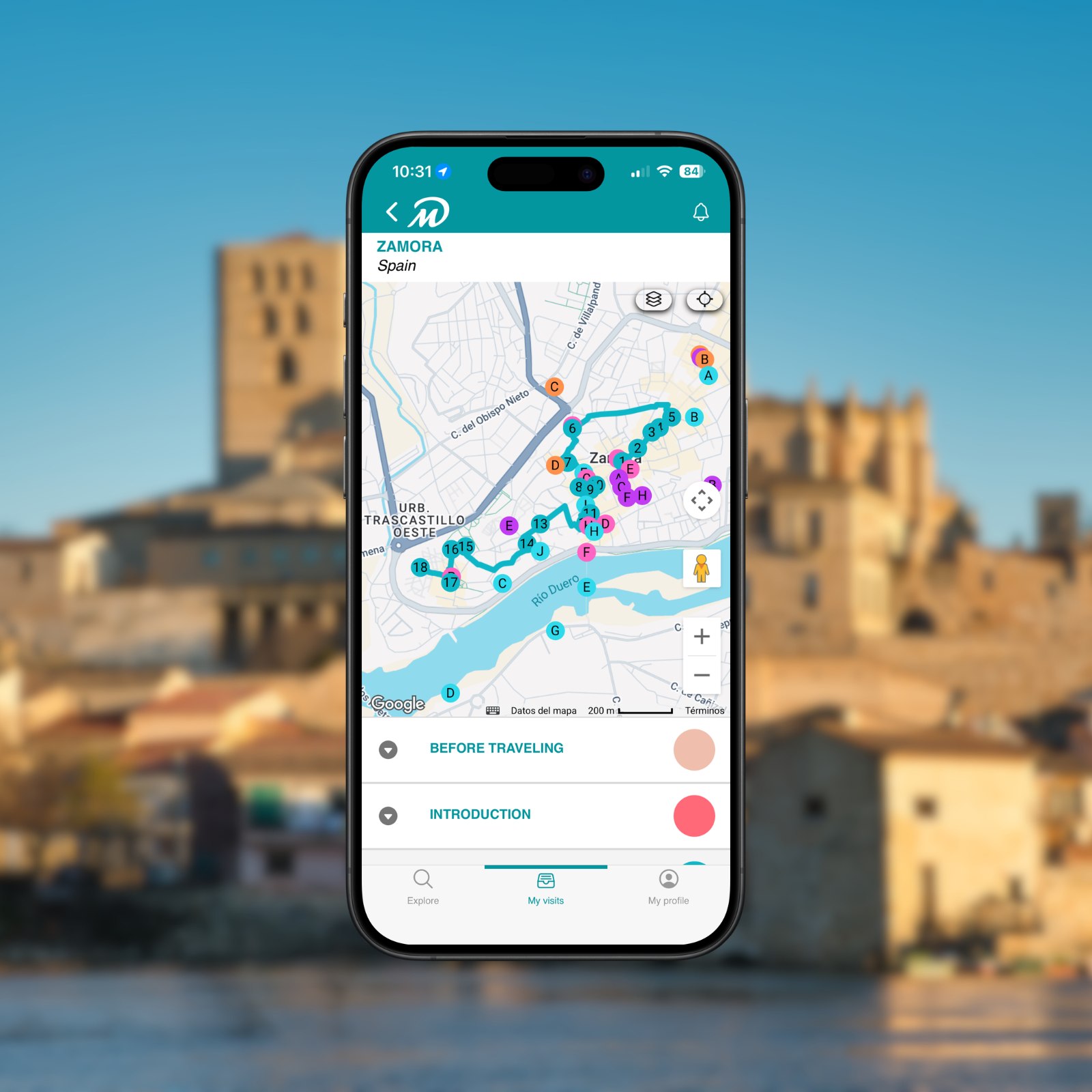 TOP Zamora: Visita Guiada con tu móvil