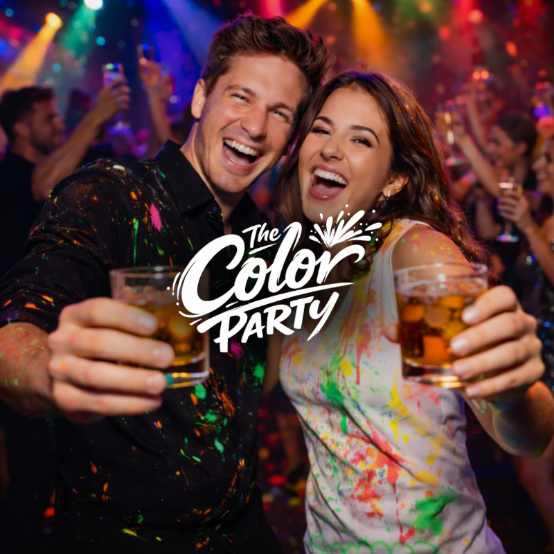 The Color Party : une expérience immersive de peinture et de lumière