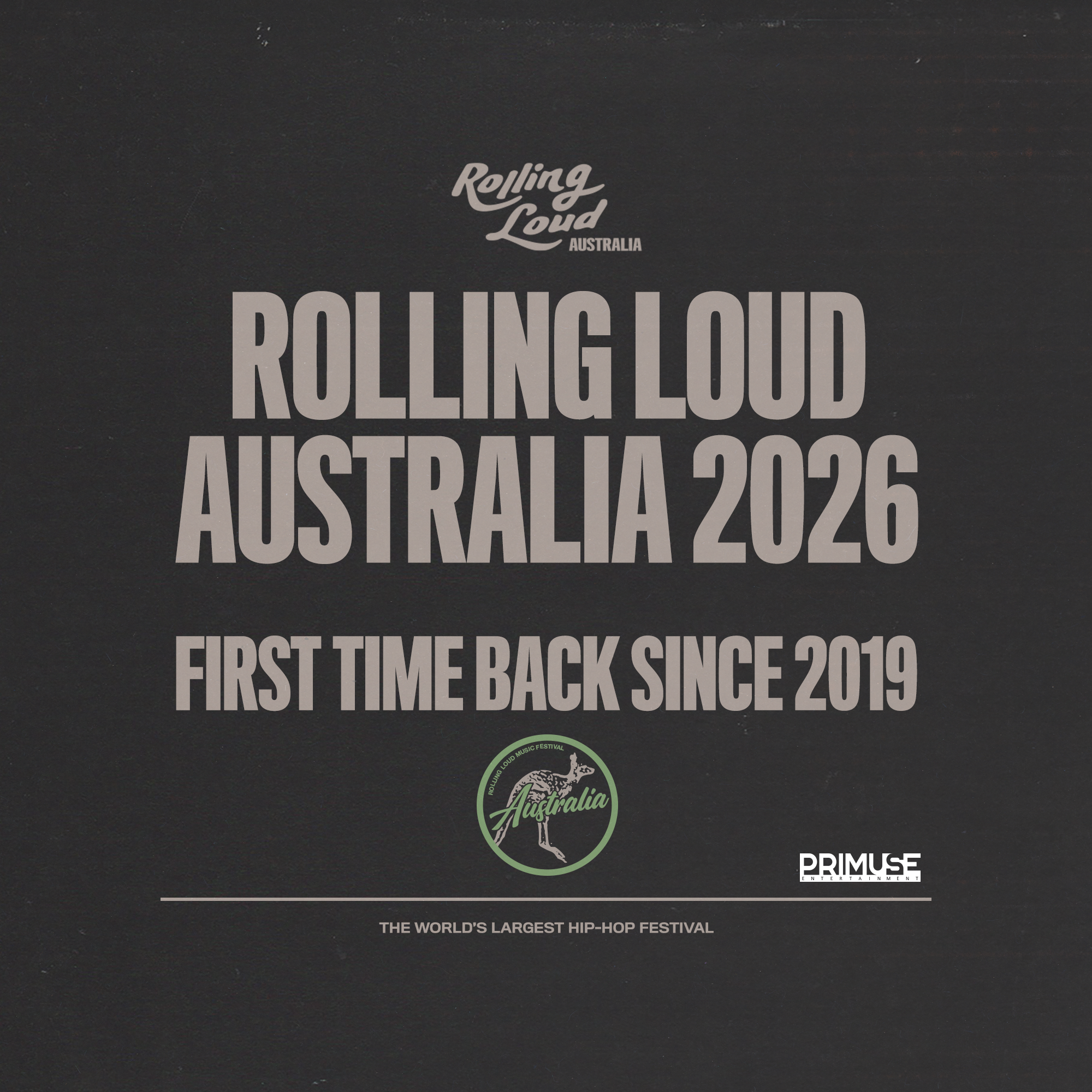 Rolling Loud Melbourne (8 March 2026)