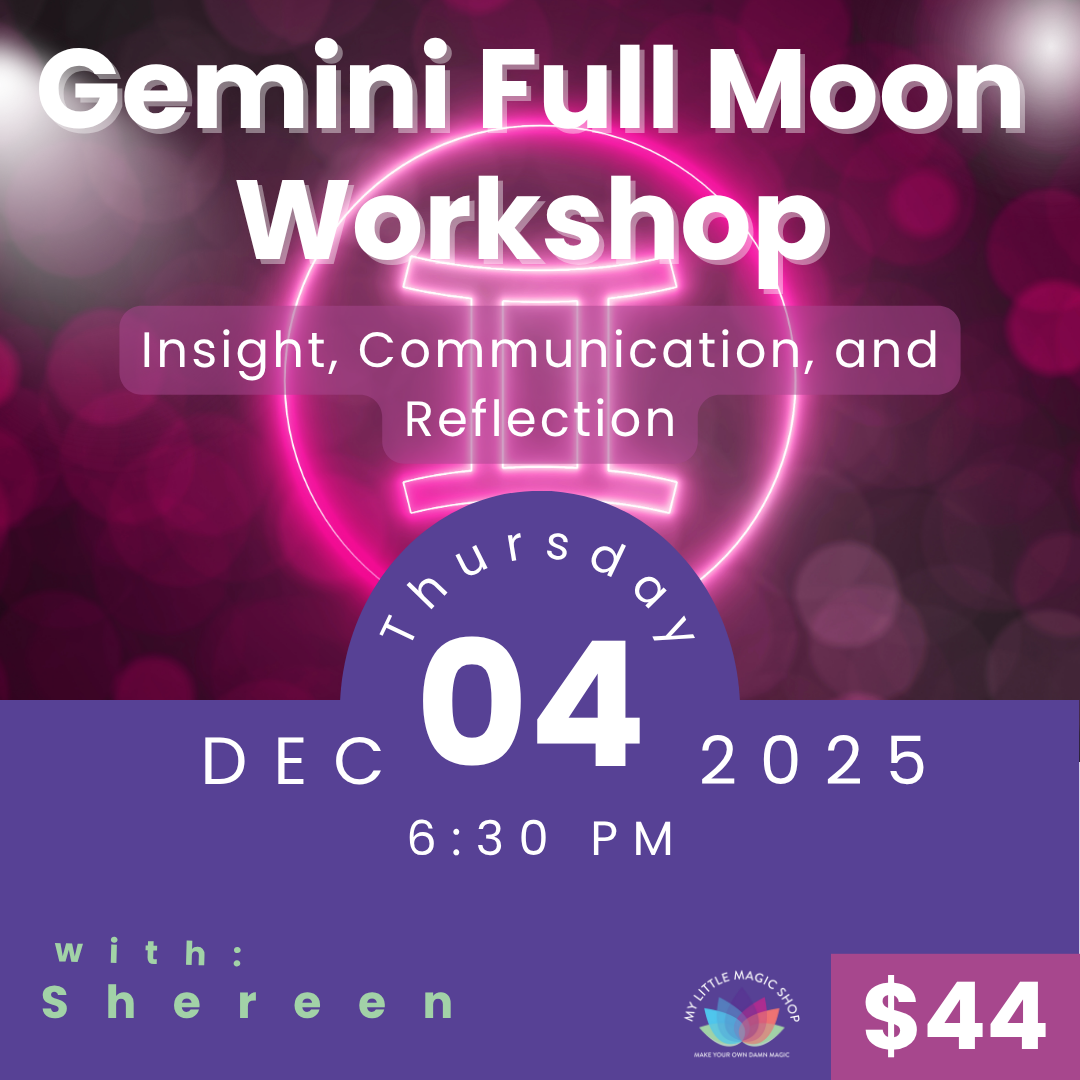 Taller de Luna Llena en Géminis con Shereen Campbell