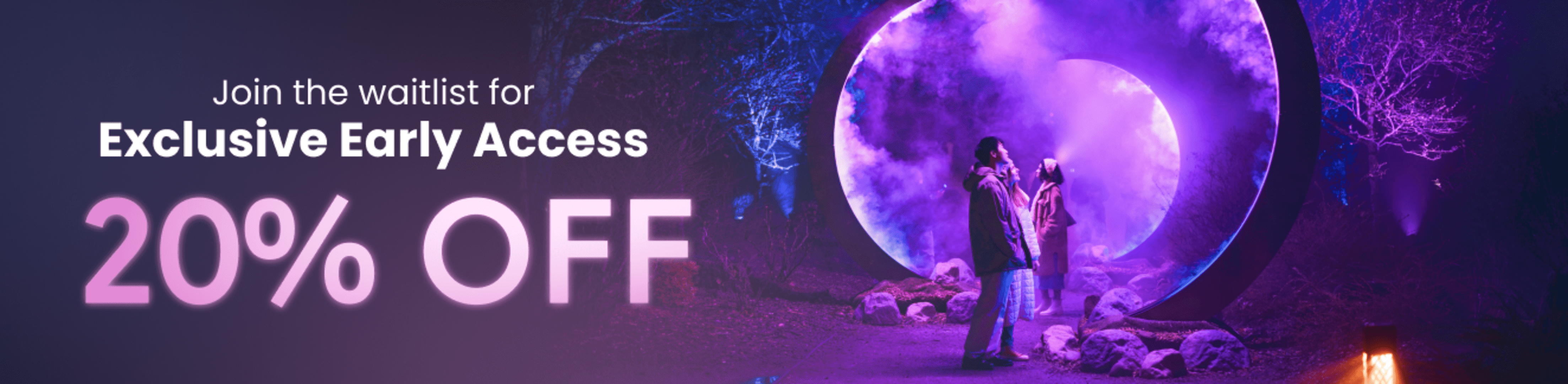 Event banner