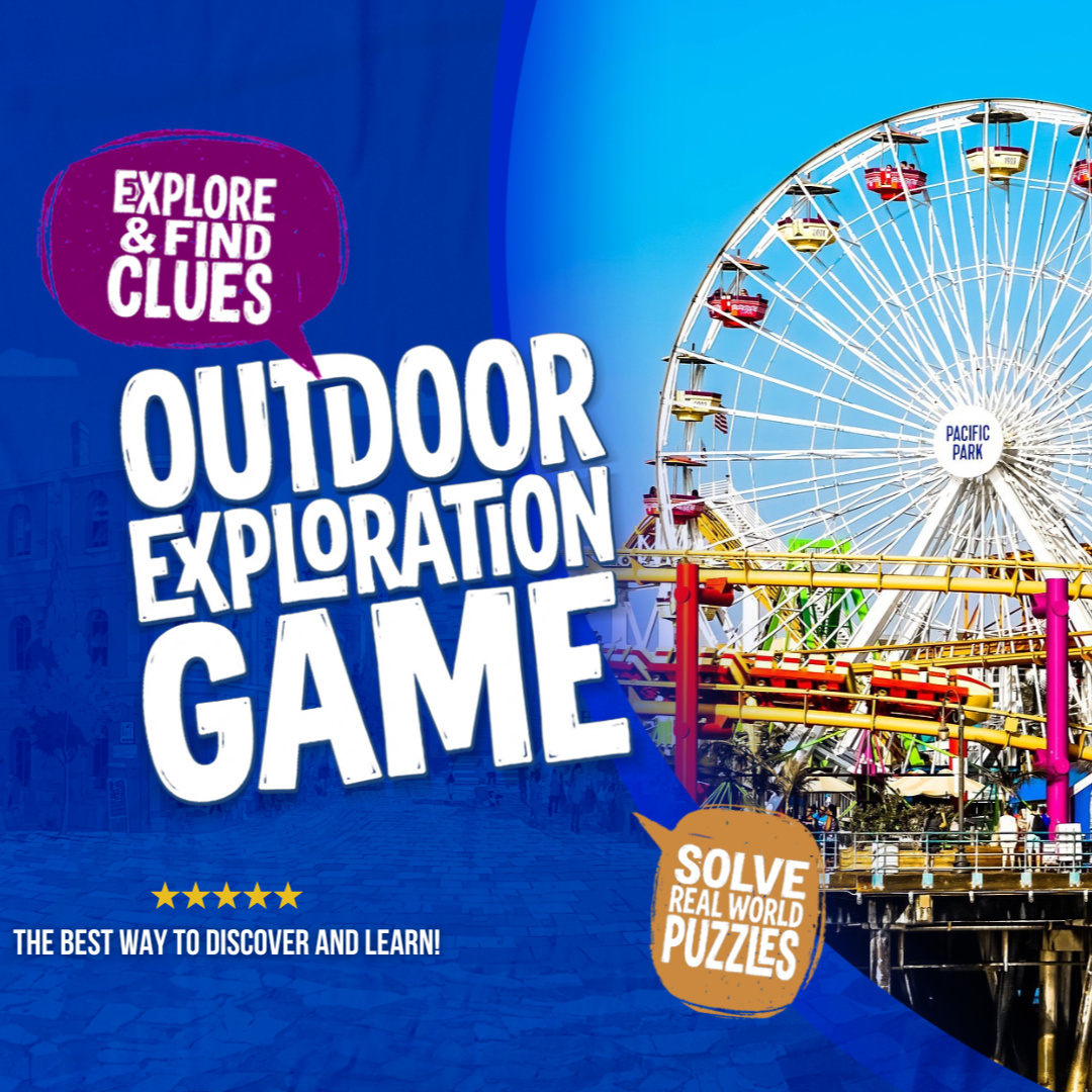 Santa Monica: Superhero Support Team Outdoor Exploration Game