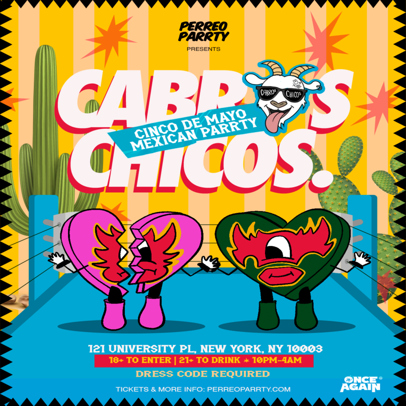 Cabros Chicos - Cinco de Mayo: Fiesta mexicana (mayores de 18 años)