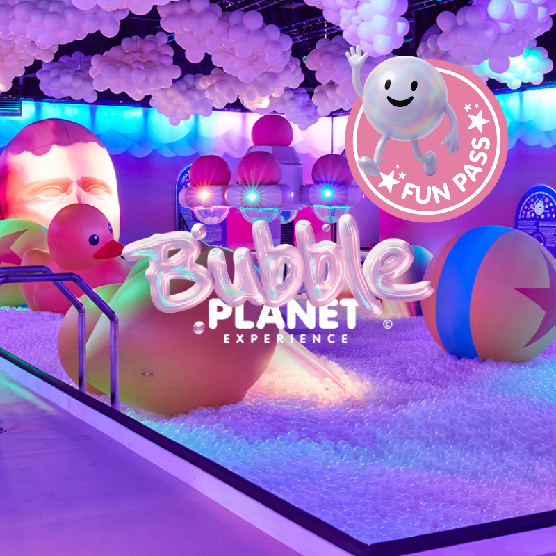 Bubble Planet Fun Pass: Your 6-Month Unlimited Access to Bubble Planet Atlanta!