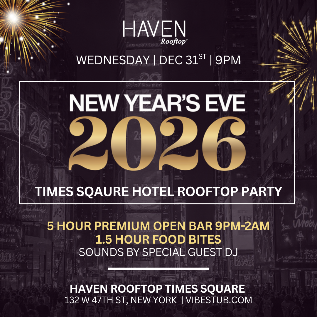 New Years Eve Celebration at Haven Rooftop