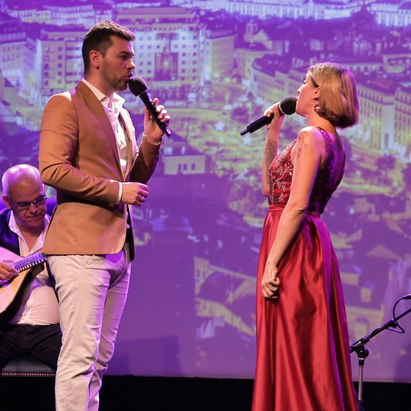 ﻿Fado in Chiado, a live fado show on stage for 15 years.