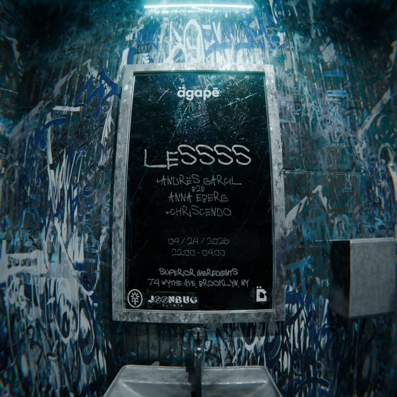 Joonbug Presents: LESSSS at Superior Ingredients 04/24