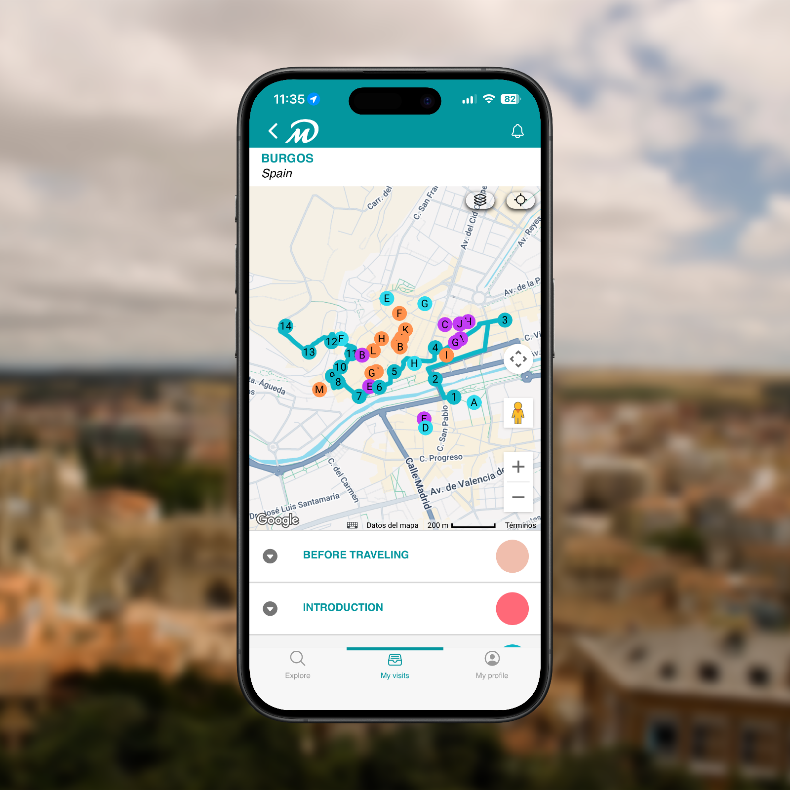 TOP Burgos: Visita Guiada con tu móvil