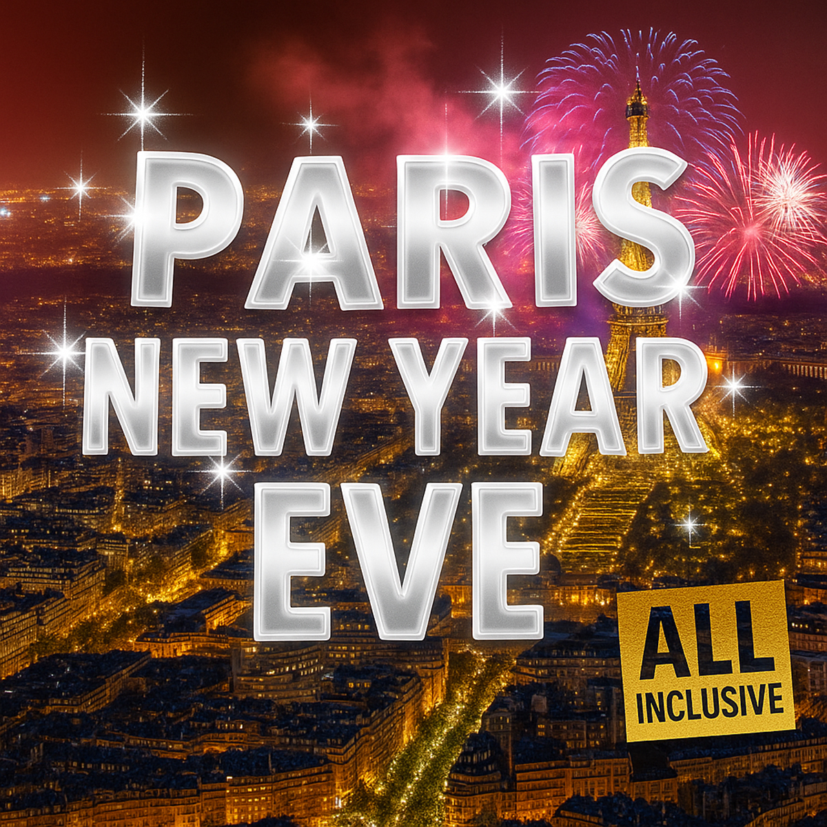 PARIS NEW YEAR 2026 : la BiG soirée du 31