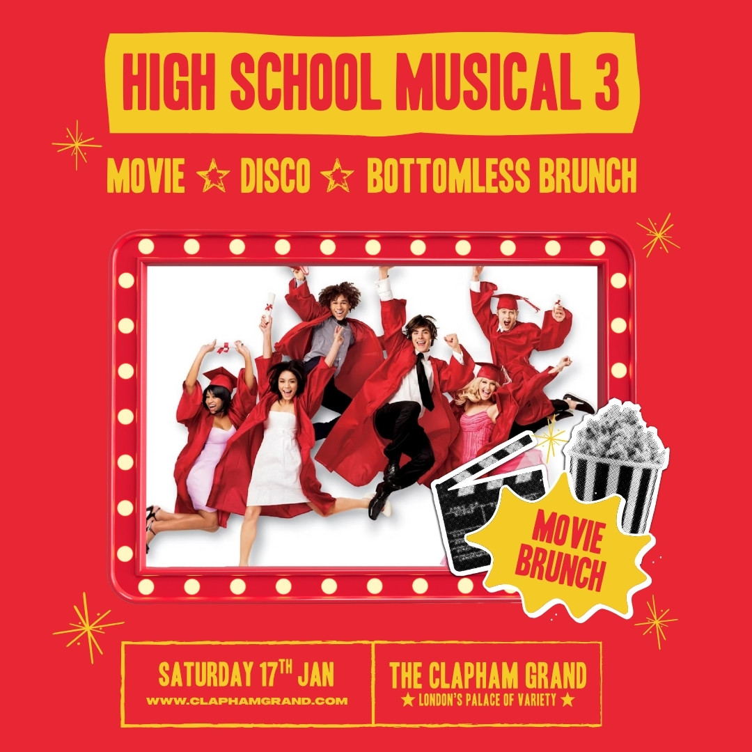 High School Musical 3 - Bottomless Brunch Party!
