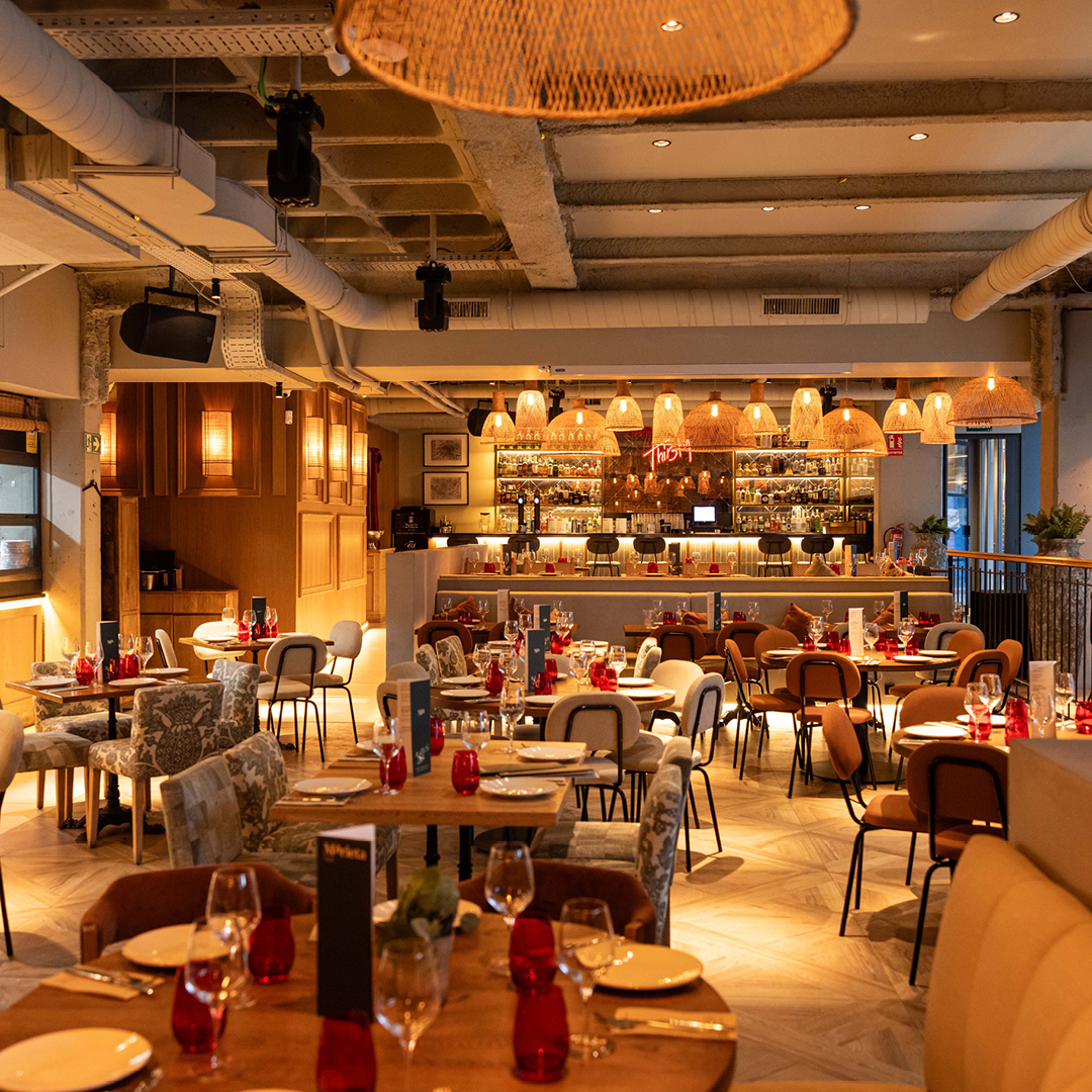 Menú en Marieta, P.º de la Castellana