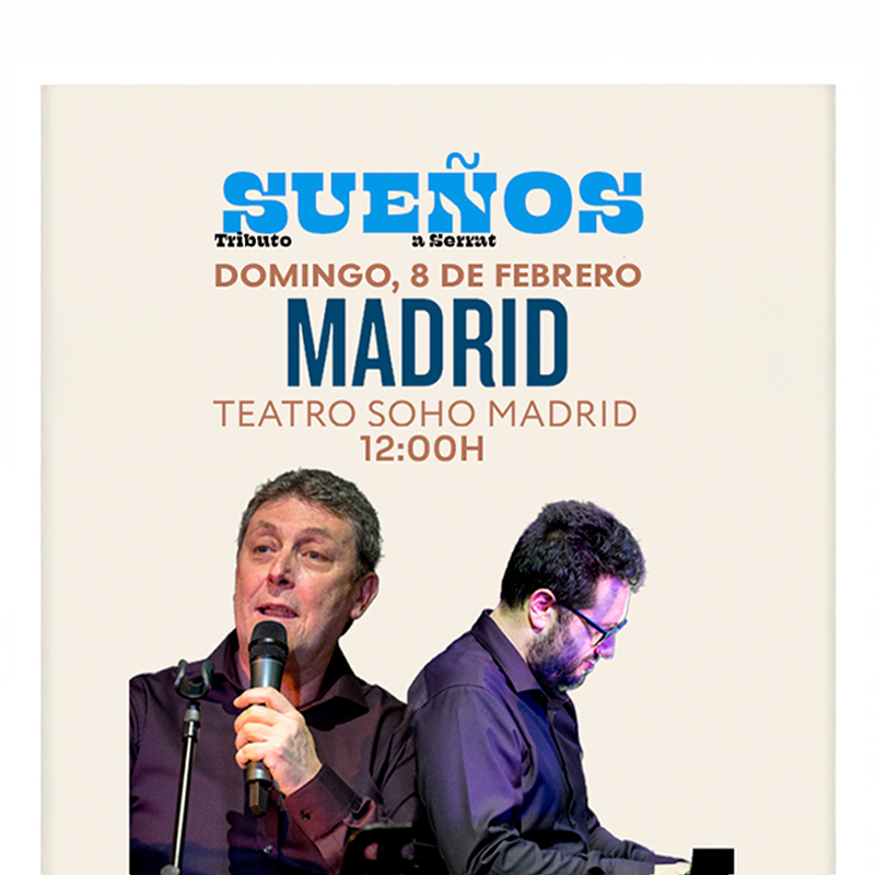 Sueños - Tributo a Serrat en Soho Club Teatro