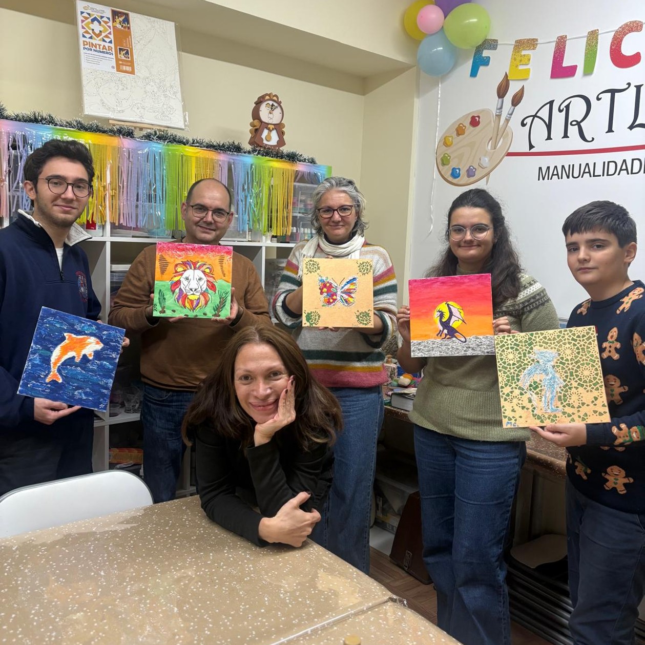 Taller de Dactilopintura en Madrid