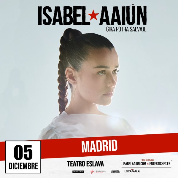 ﻿Isabel Aaiún in Madrid