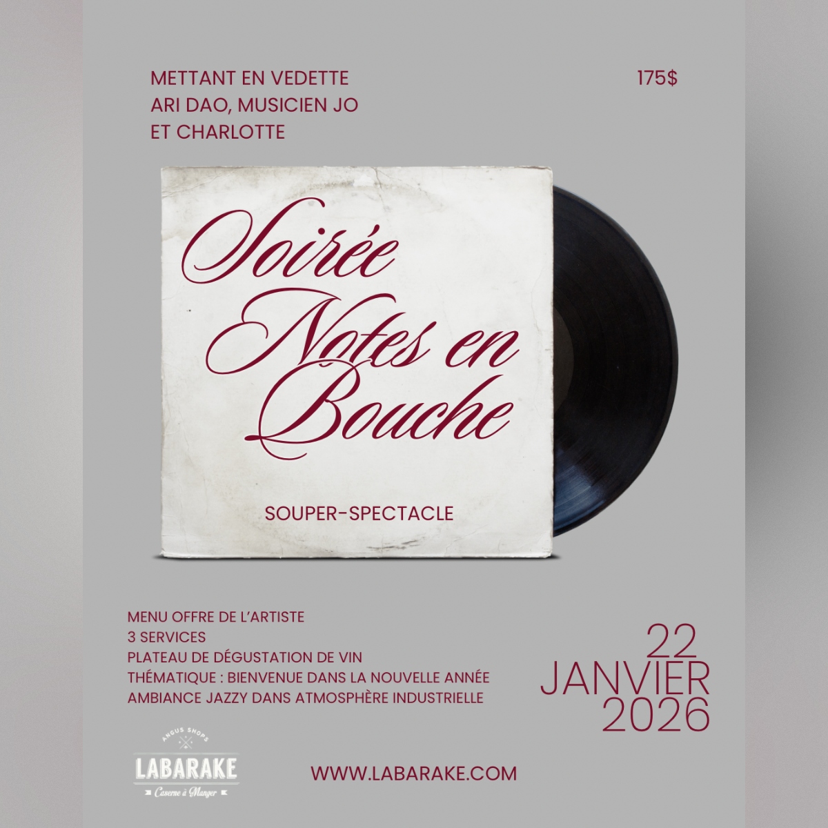 Les soirées Notes en Bouche