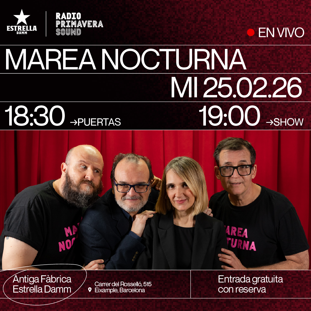 RPS presenta Marea Nocturna en la Damm, Barcelona, Barcelona 2026