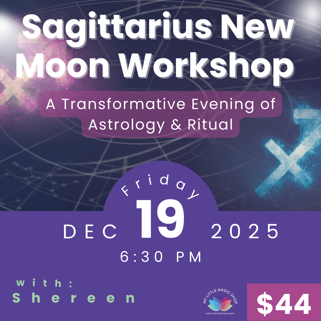 Taller de Luna Nueva Sagitario con Shereen Campbell