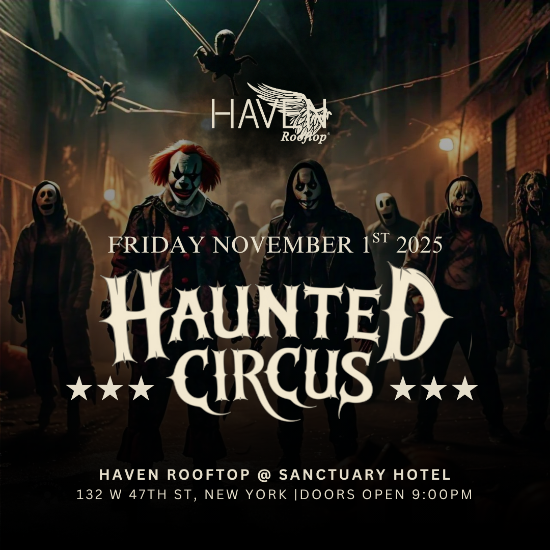 Haunted Circus Halloween Night Party - LeGrande Lounge Haunted Circus Halloween Night Party