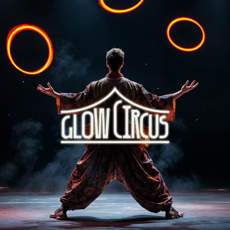 Glow Circus: A Japanese-Inspired Neon Circus Show