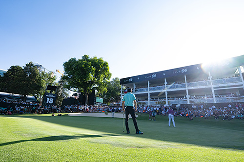 Front-row views on 18