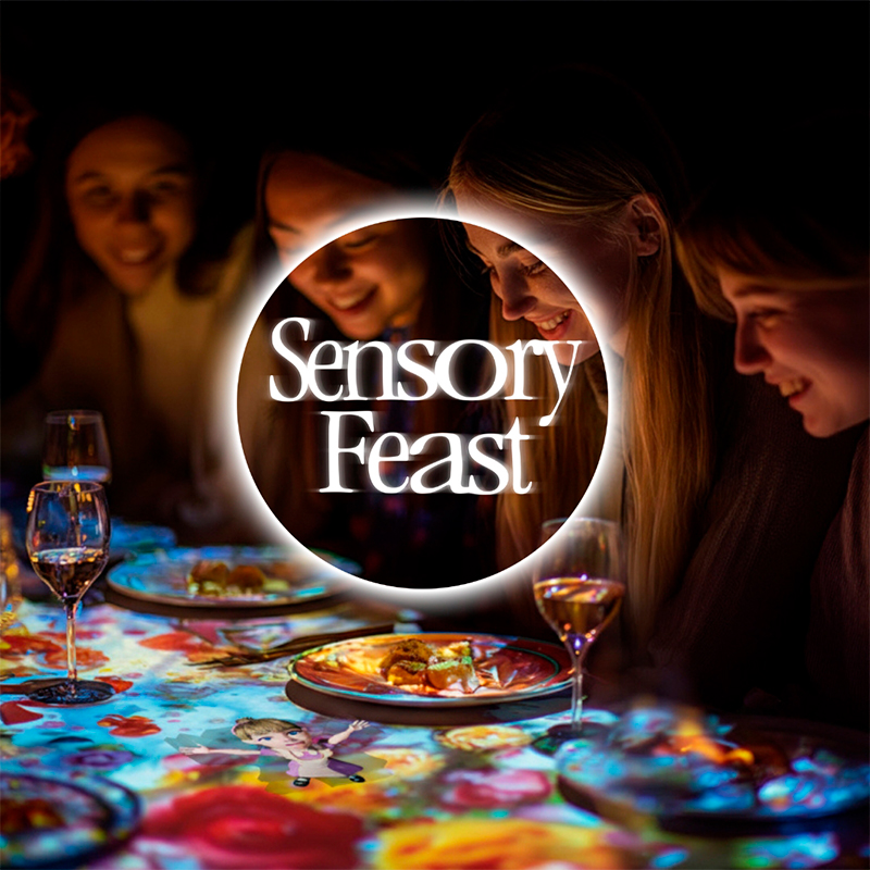 Sensory Feast: Uma Experiência Gastronômica Imersiva com Alice no País das Maravilhas
