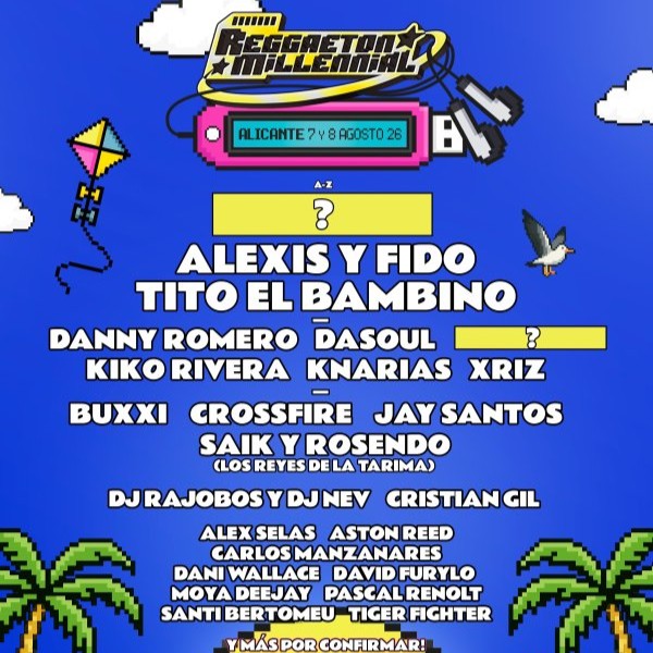 Reggaeton millennial fest - alicante 2026