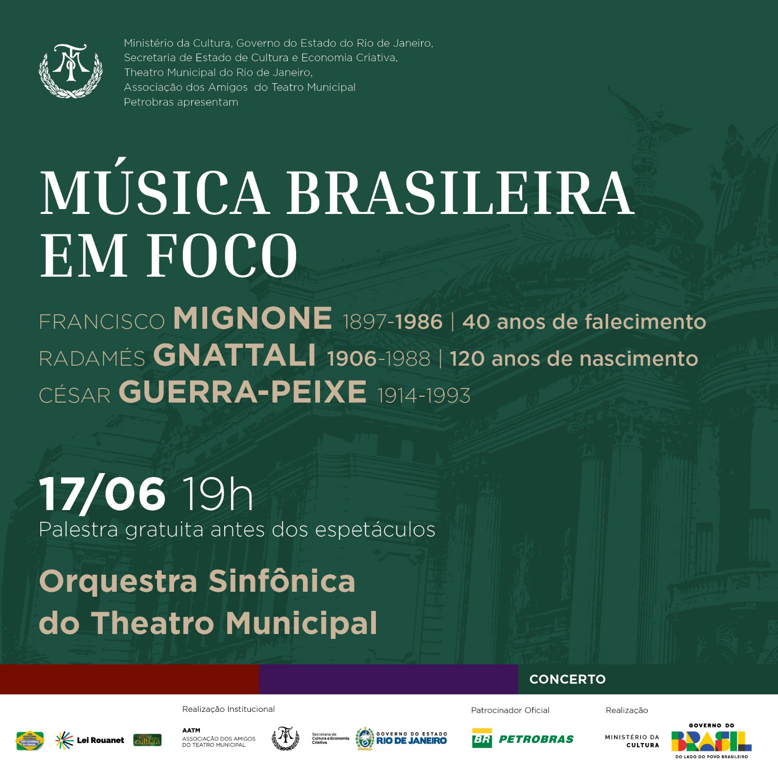 Concerto "Música Brasileira em Foco”