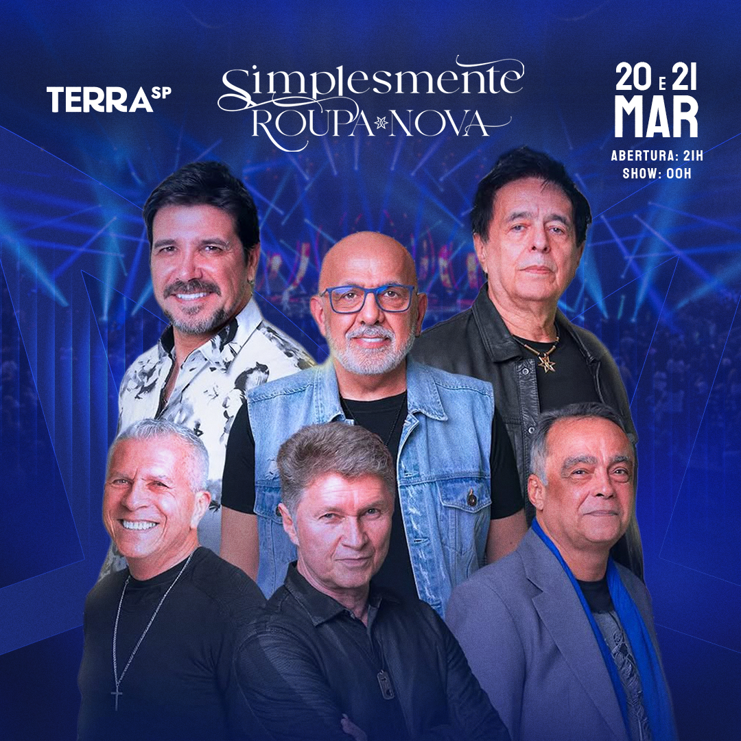 Show do Roupa Nova no Terra SP