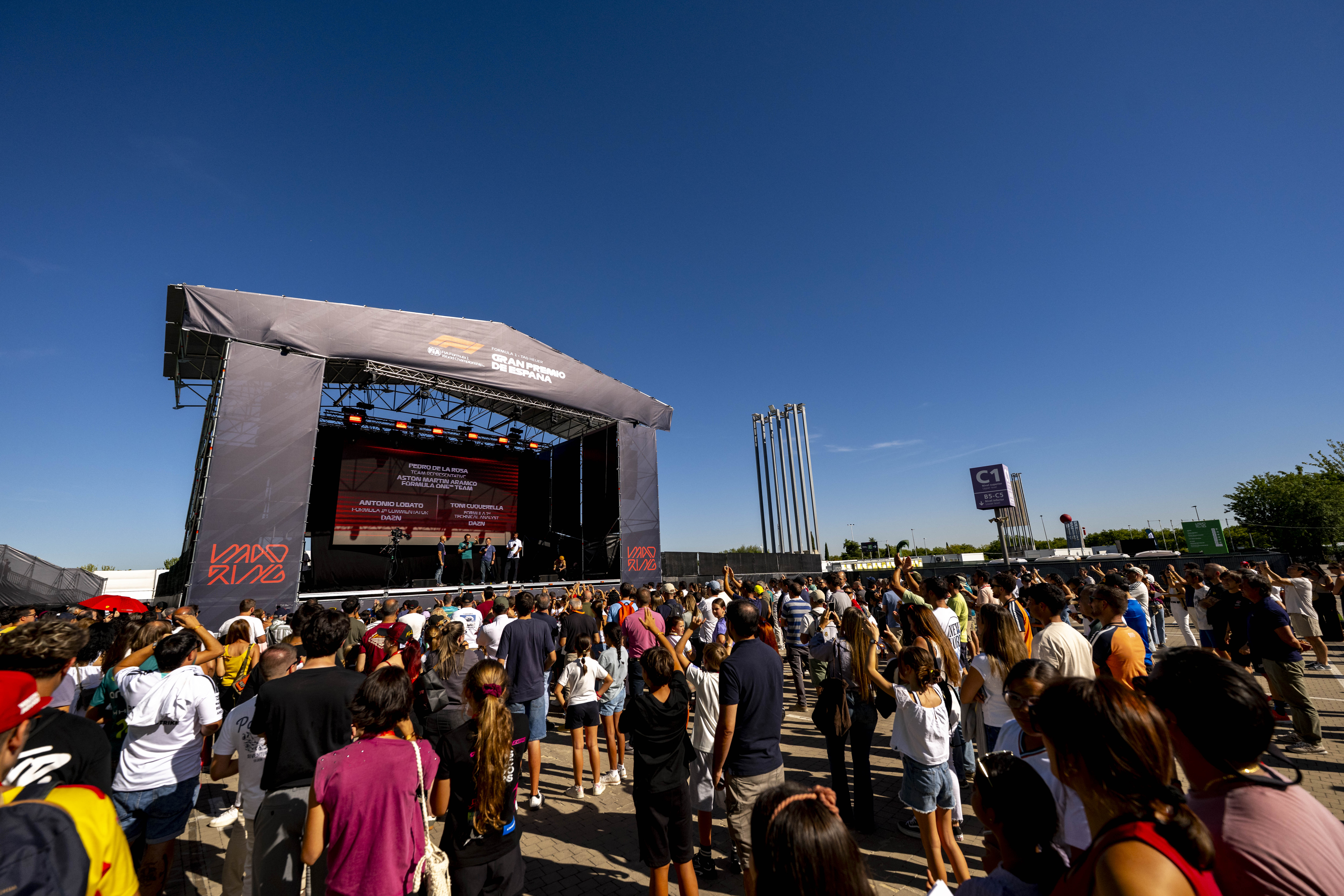 Zona tasting y fan zones
