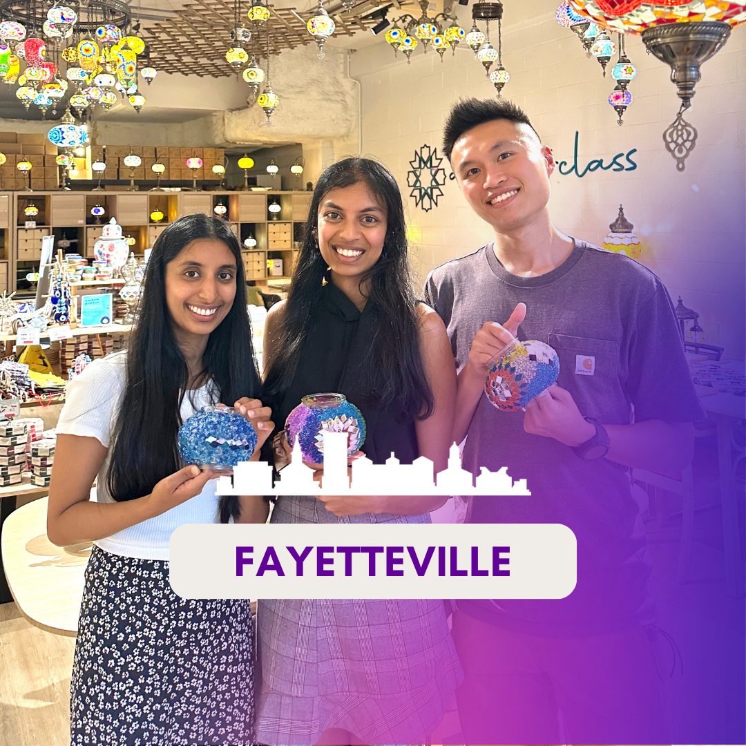 Mosaic Art Classes Fayetteville: Turkish Lamp Workshop