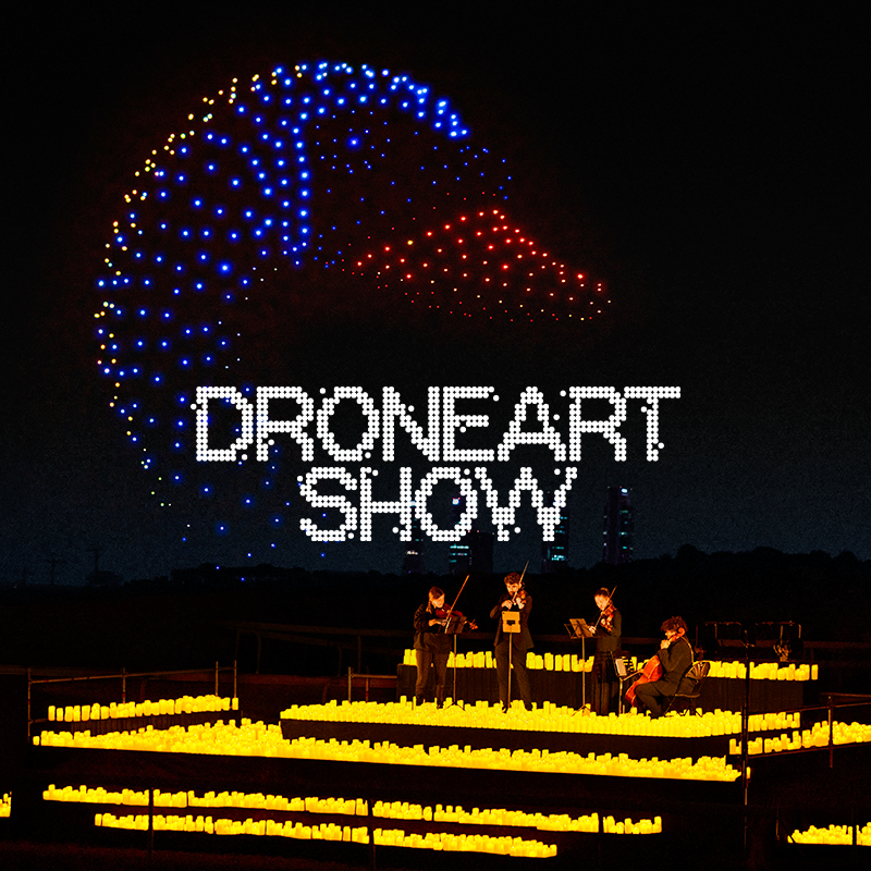 DroneArt Show : un spectacle de drones en musique