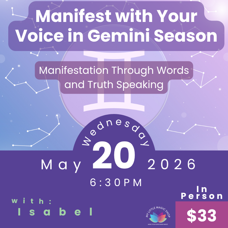 Manifest with Your Voice in Gemini Season