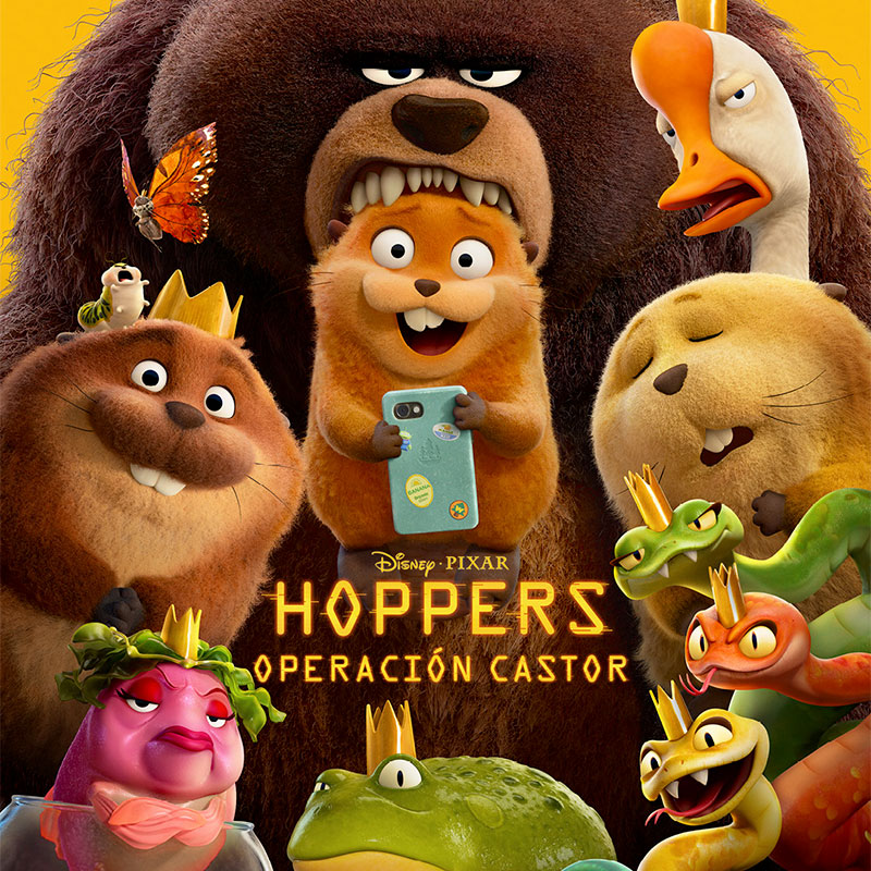 Hoppers: Operación Castor ESP en Papalote Museo del Niño - Monterrey