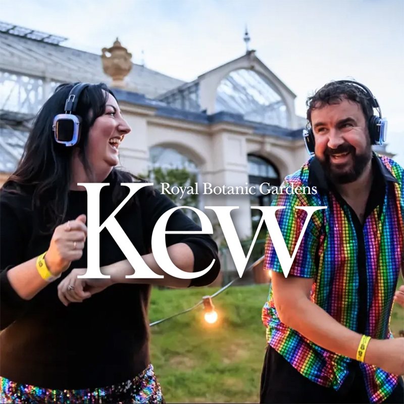 Silent Disco at The Royal Botanic Gardens, Kew