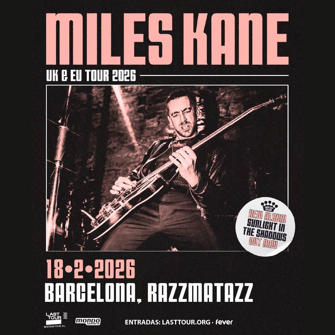 Miles Kane en Razzmatazz, Barcelona 2026 - Lista de espera
