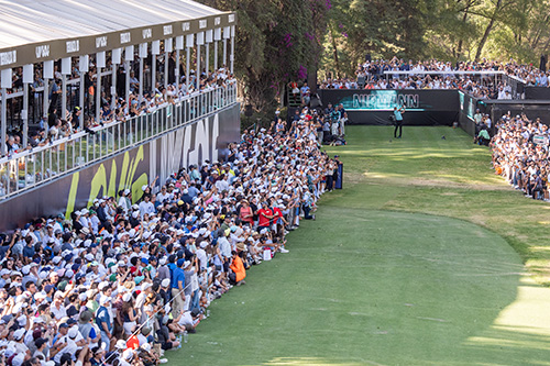 Front-row views on 18