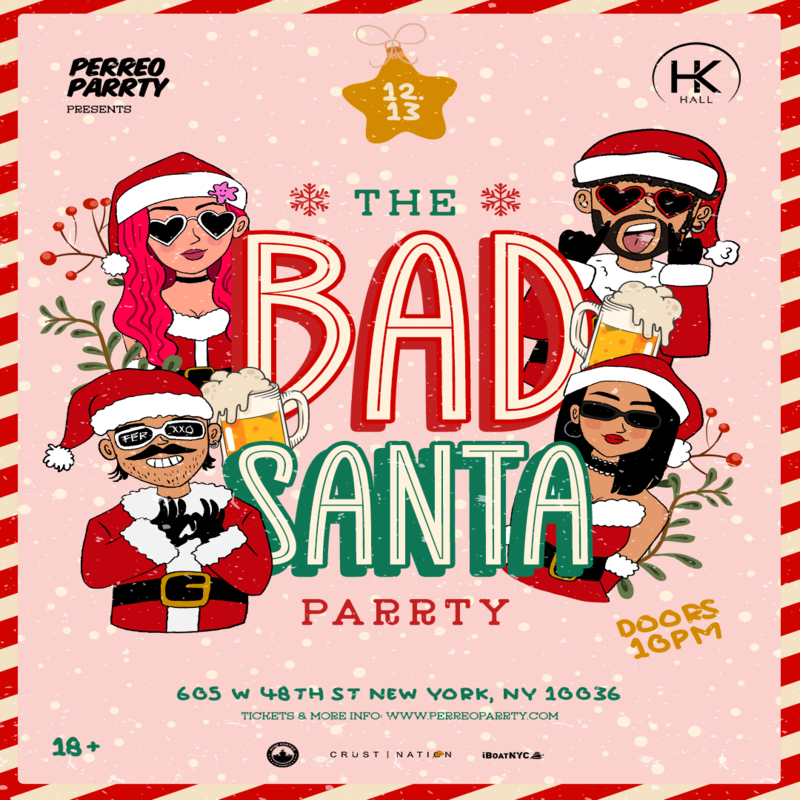 BAD SANTA PARTY - Santa Fest @ HK HALL, 18+