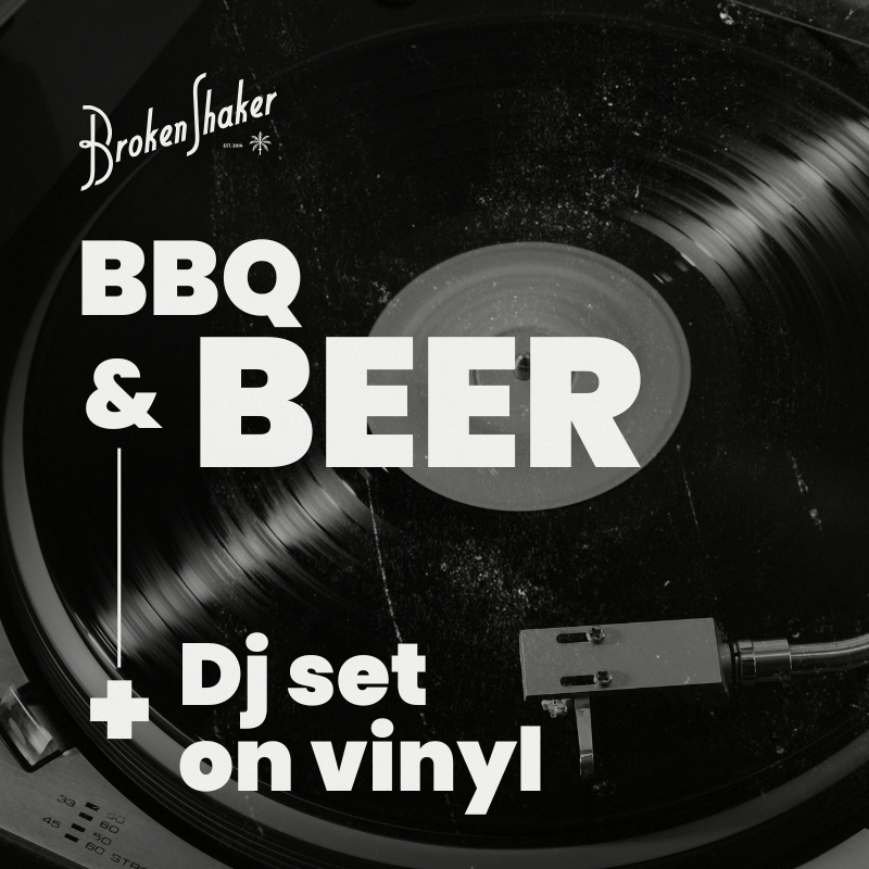 Brunch BBQ & Beer + Dj Set on Vinyl en el rooftop del Hotel Generator