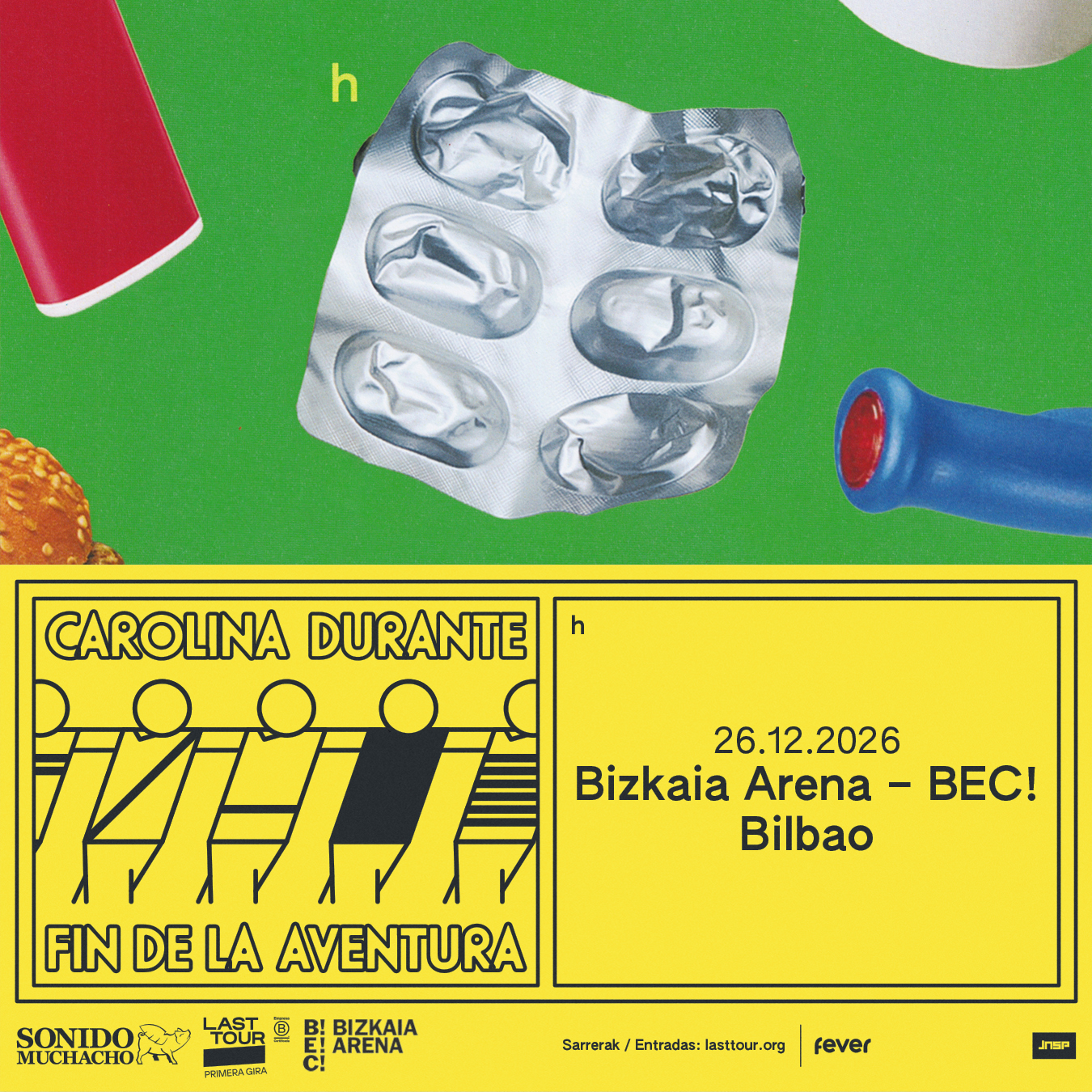 Carolina Durante en BIZKAIA ARENA-BEC!, Bilbao 2026