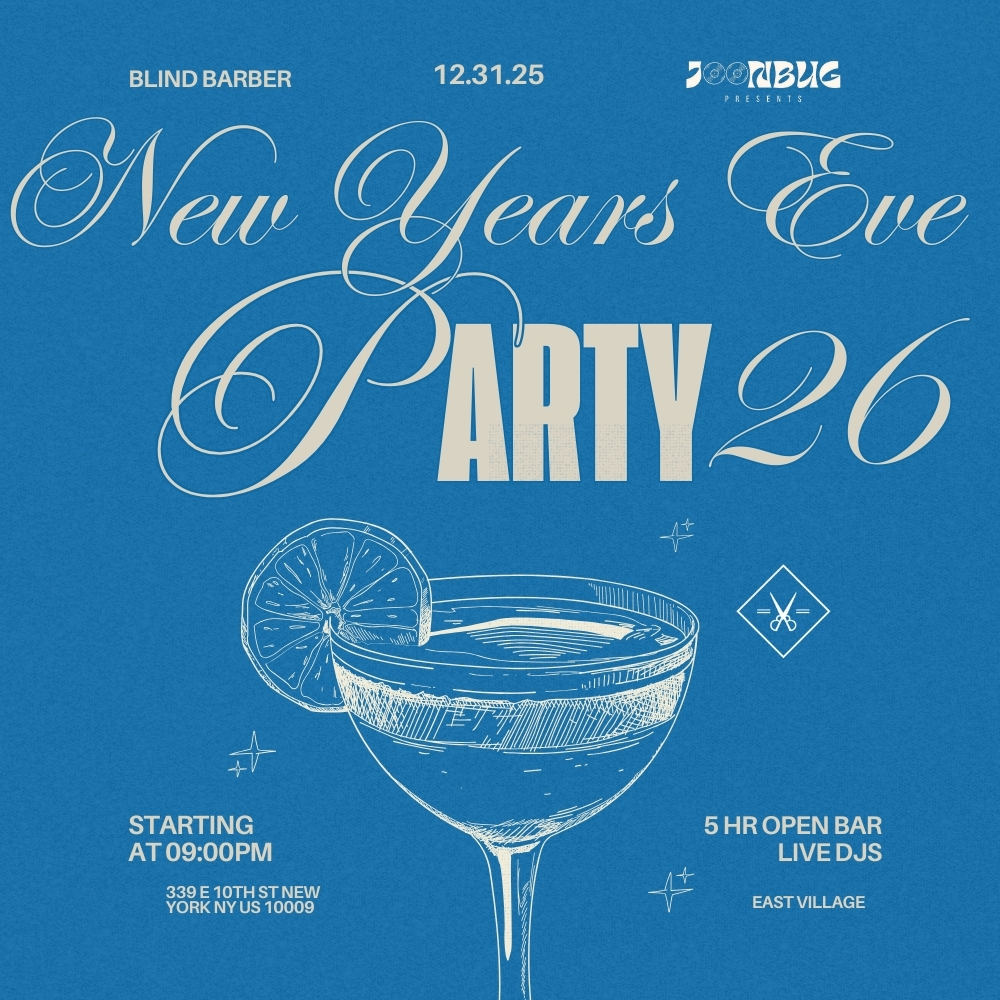Blind Barber Speakeasy NYE Party