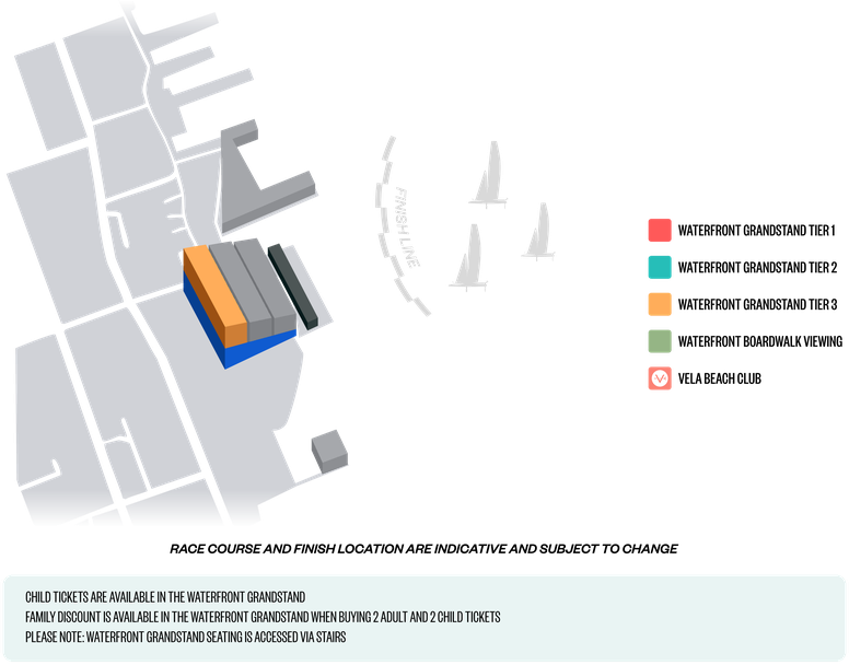 Waterfront Grandstand Tier 3