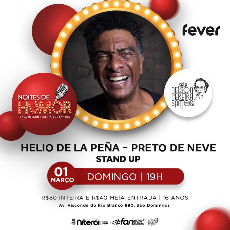 Helio De La Peña - Preto de Neve Stand up Comedy
