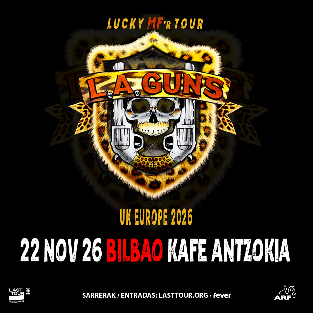 L.A. Guns at Kafe Antzokia, Bilbao 2026